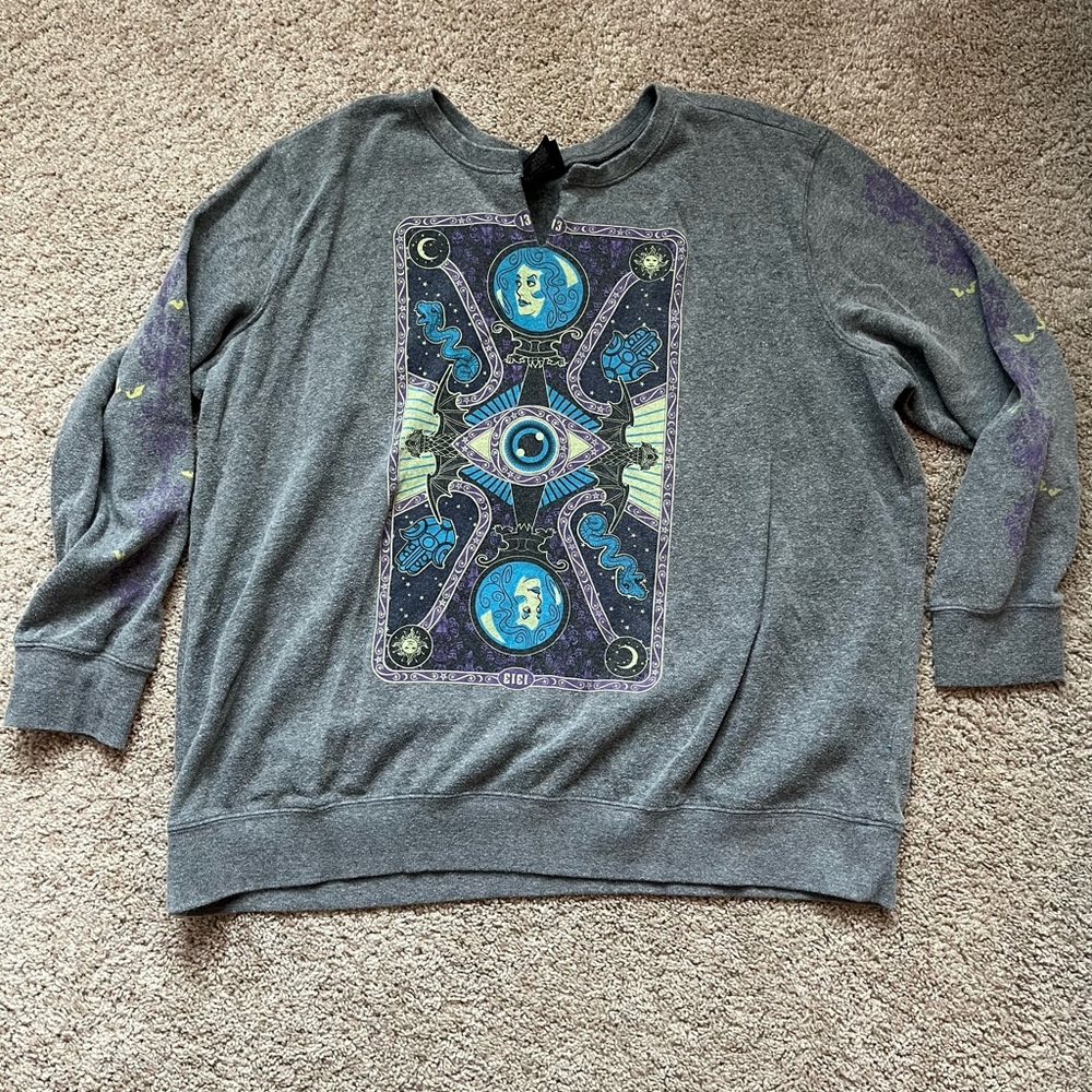 Disney Torrid Haunted Mansion Pullover Sweatshirt 2X